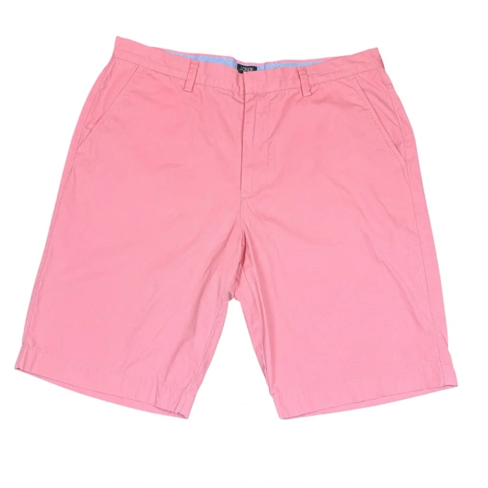 J Crew Rivington Pink Chino Shorts